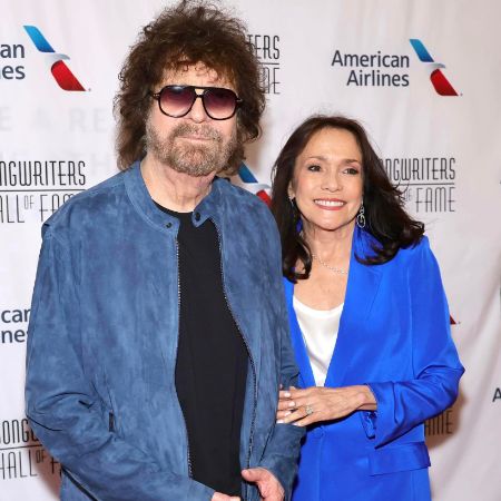 Camelia Kath and Jeff Lynne attended the Songwriters Hall of Fame event.